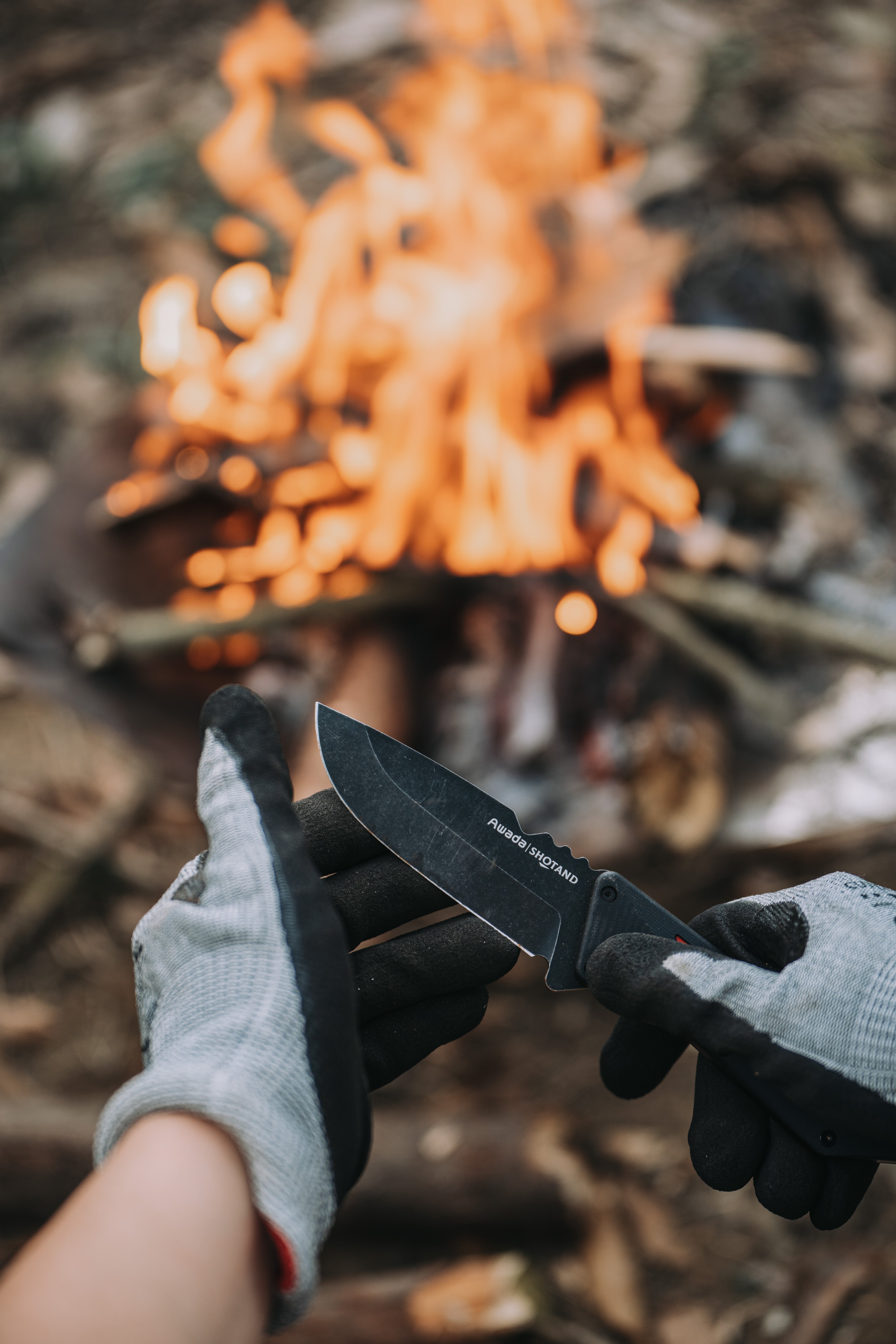 Awada SHOTANDシリーズ - アウトドアサバイバルナイフ SHOTAND Series Survival Knife