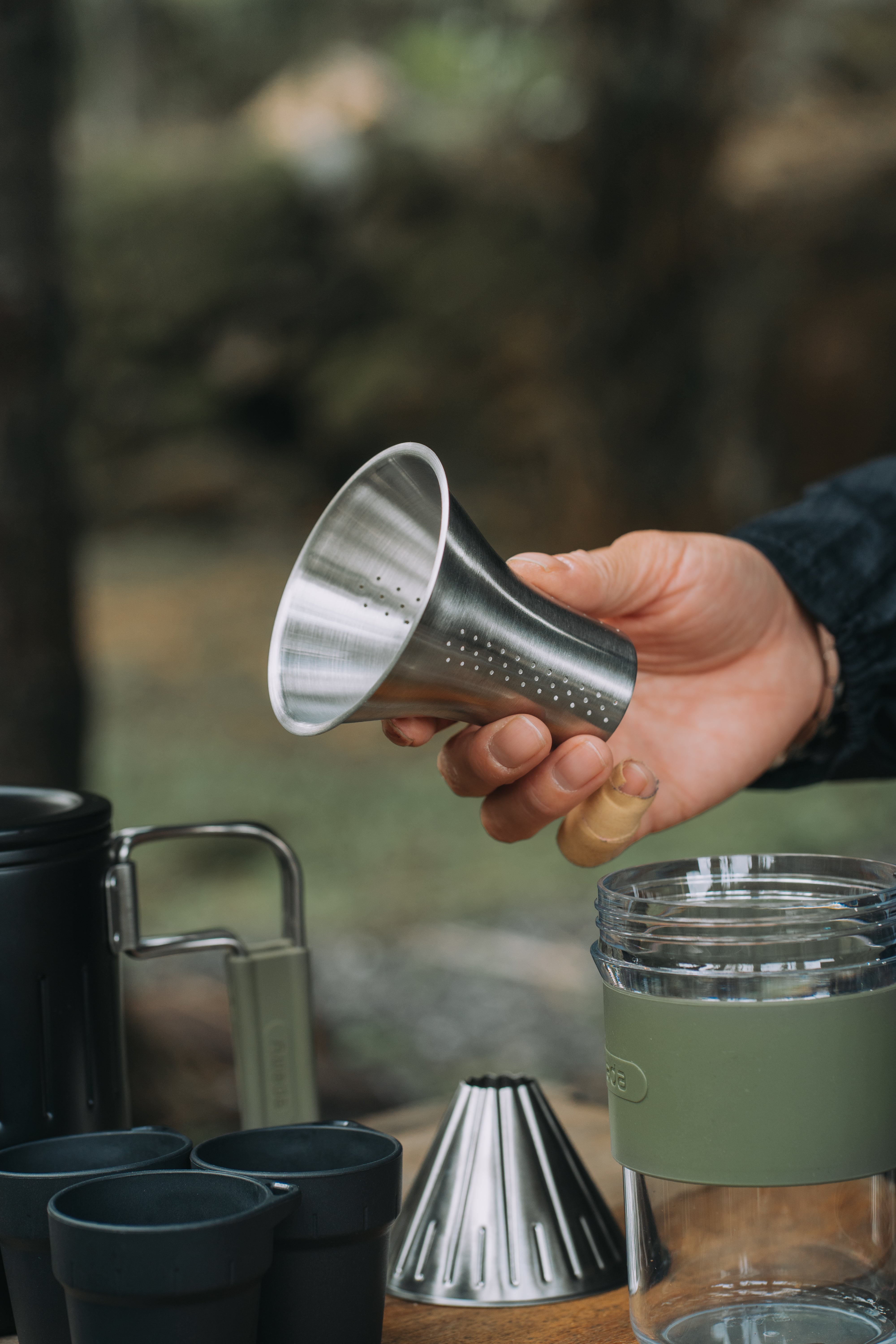 Awadaコーヒーメーカープロ POUR OVER COFFEE MAKER SET