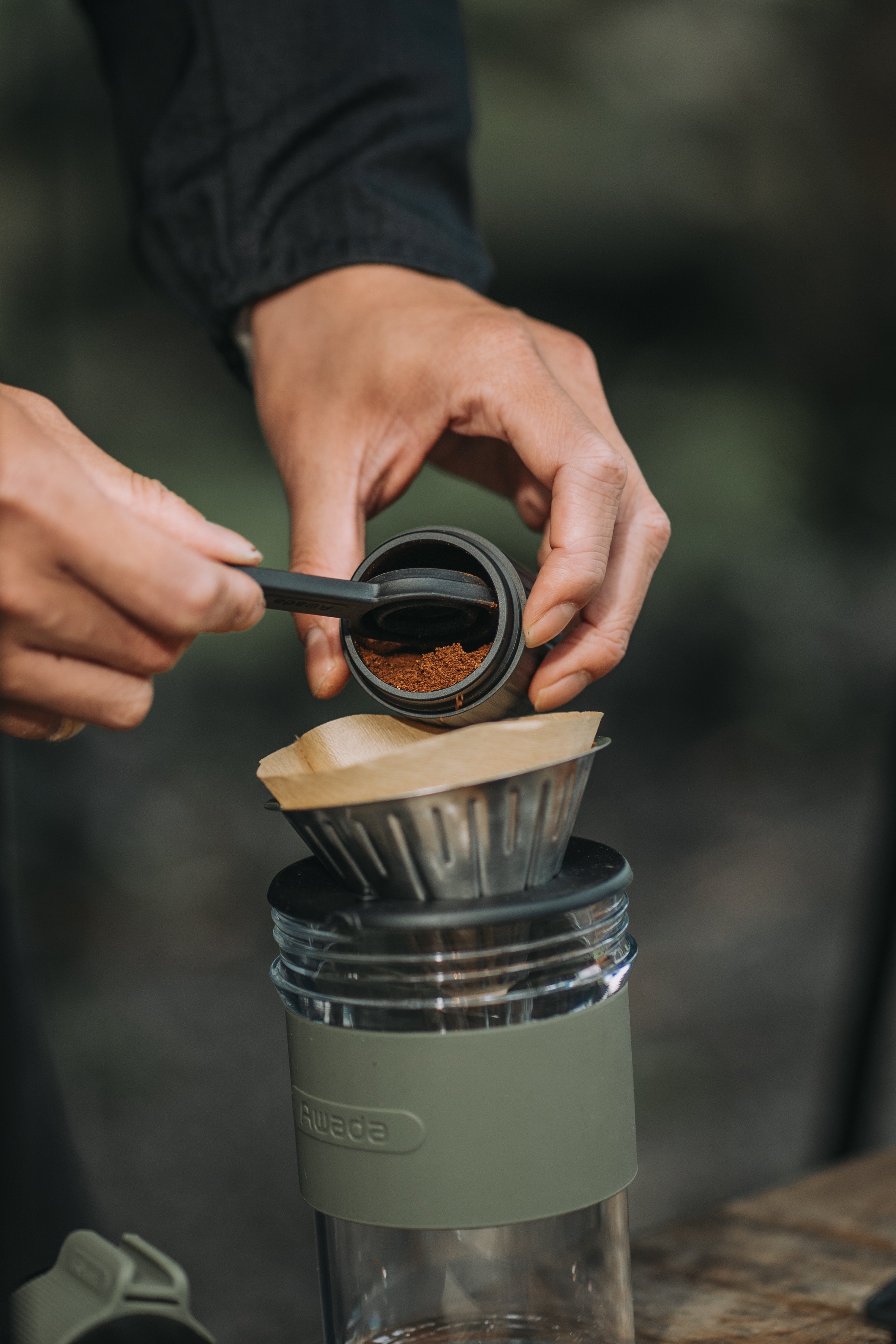 Awadaコーヒーメーカープロ POUR OVER COFFEE MAKER SET