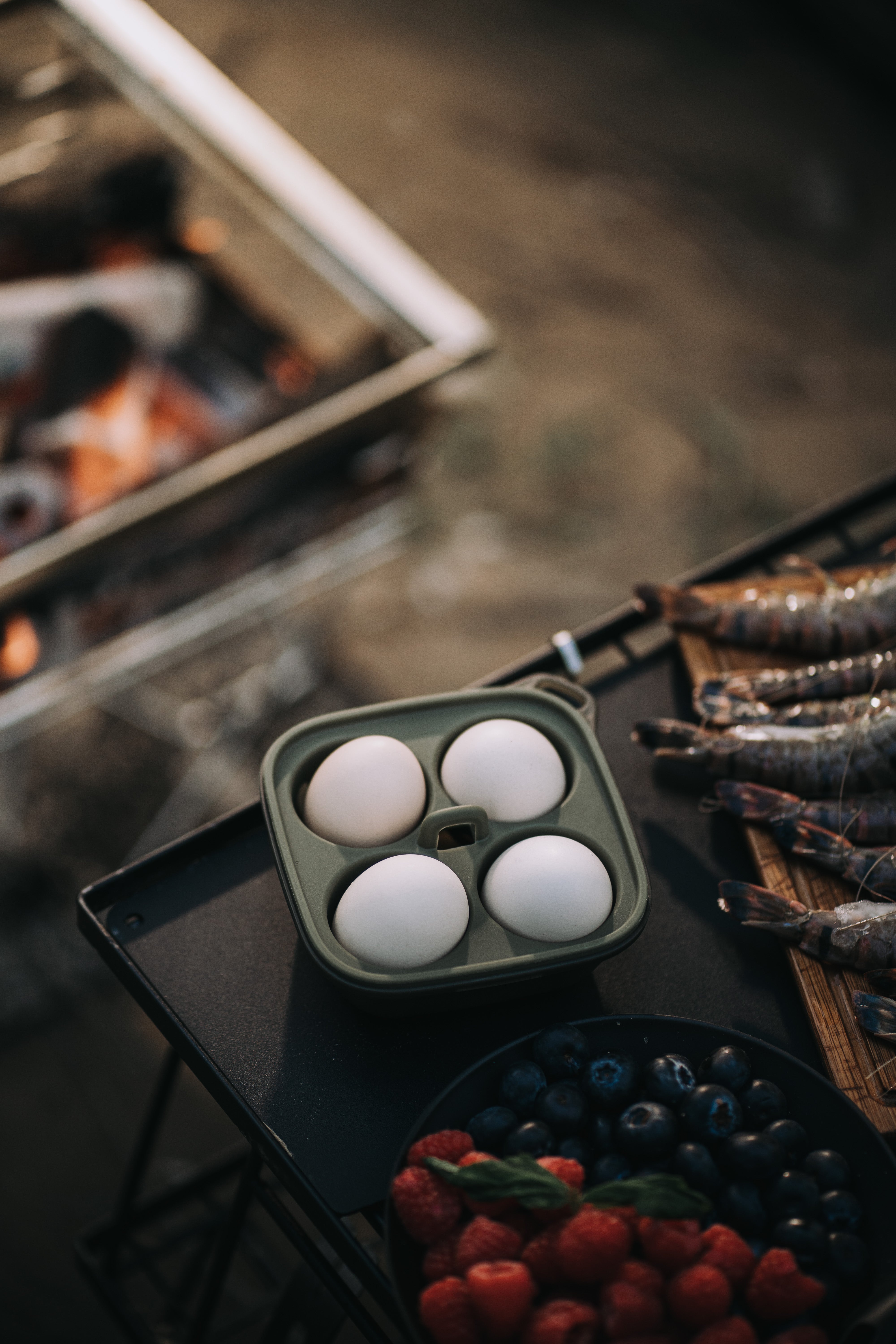 Awada マルチエッグボックス 2-in-1 Multi-Purpose Egg Container
