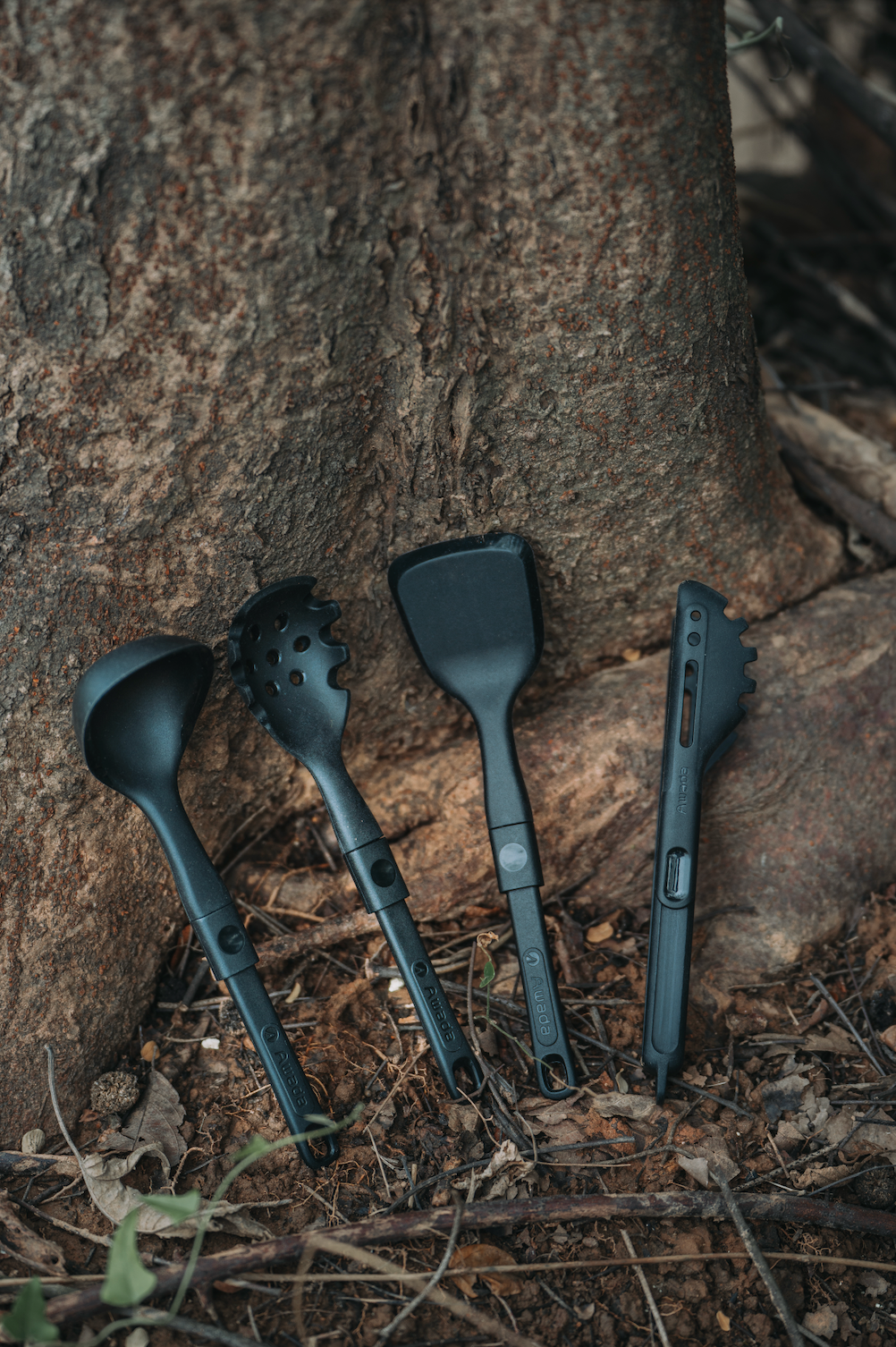 Awadaシリコンツール4点セット（黒色) 4-pc SILICONE TOOLS SET (BLK)