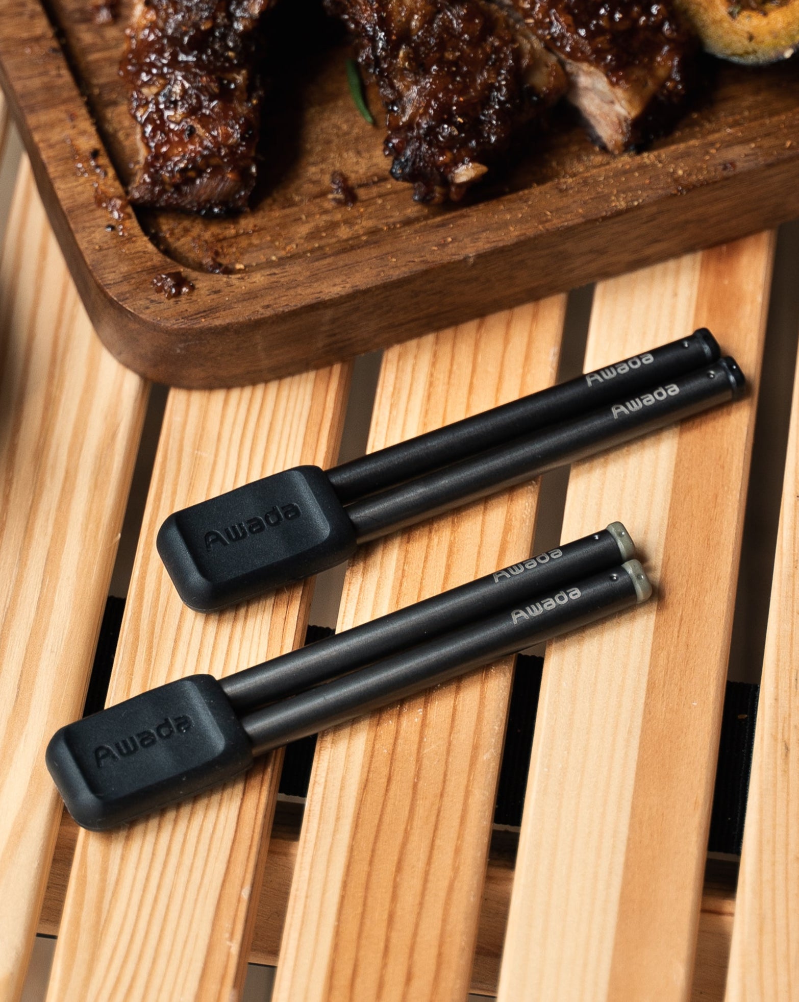 Awada スライド式お箸＆箸置きセット Portable Chopsticks 2.0