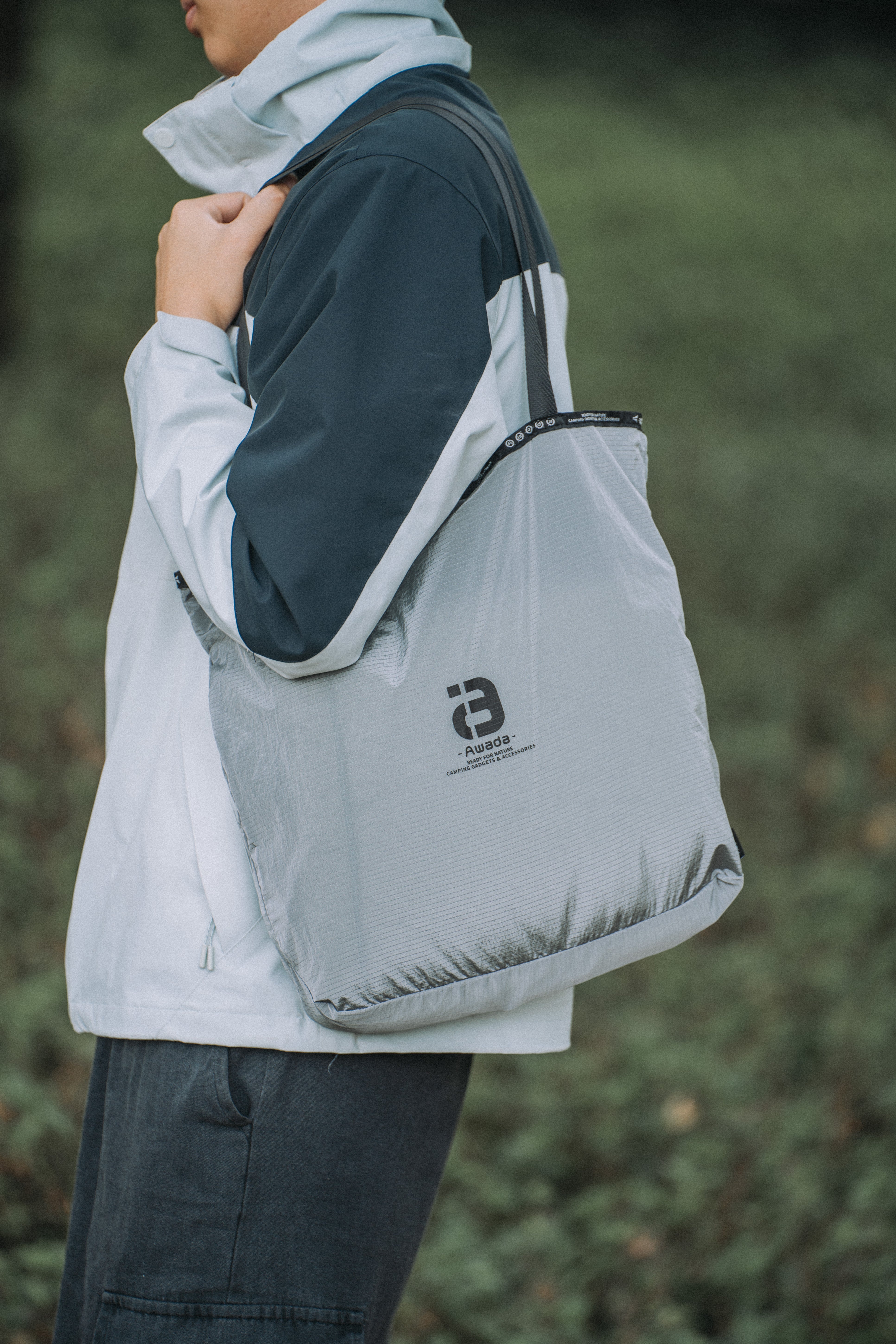 Awada ダブルユース折りたたみショルダーバッグ Dual-Use Foldable Crossbody Bag