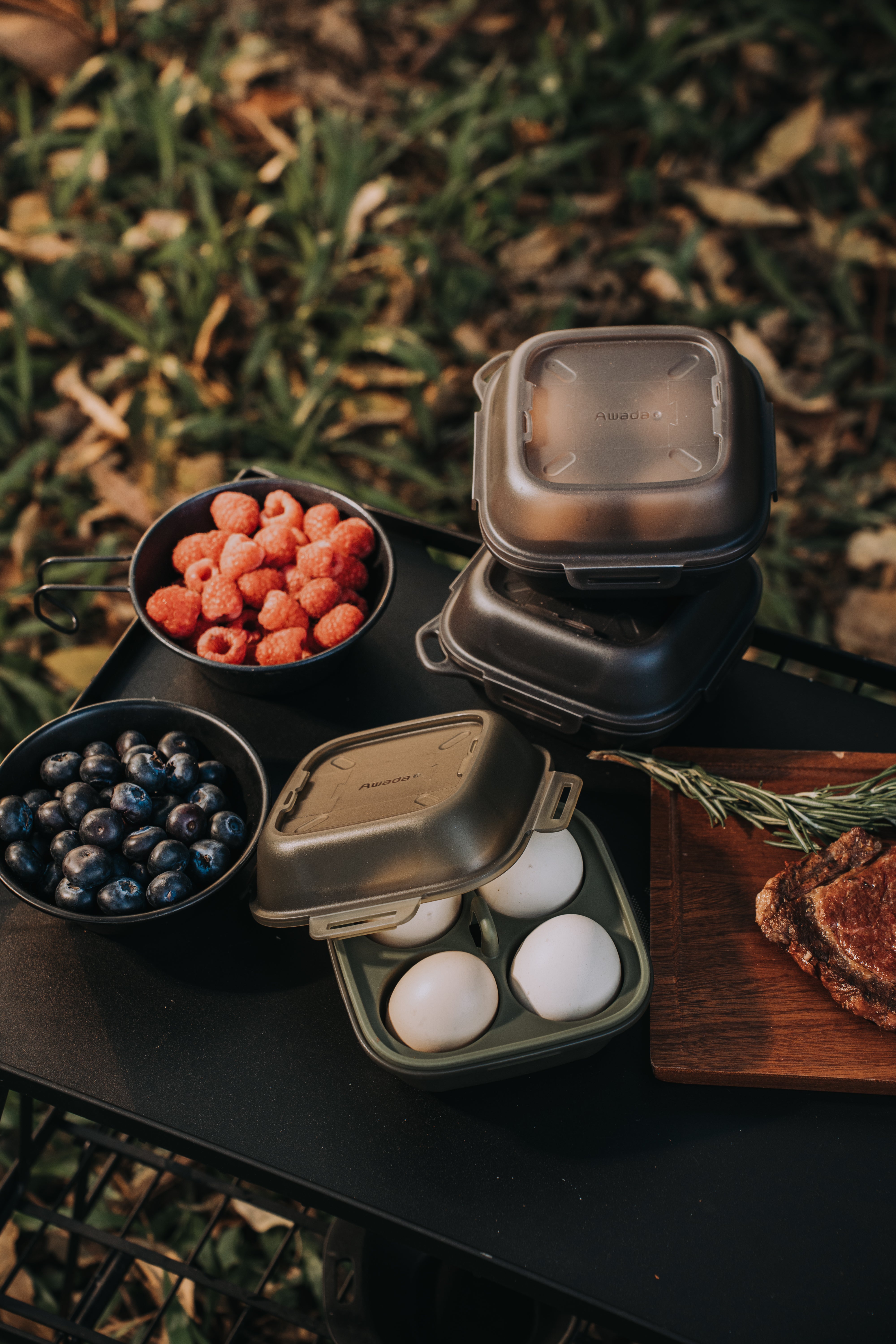 Awada マルチエッグボックス　2-in-1 Multi-Purpose Egg Container