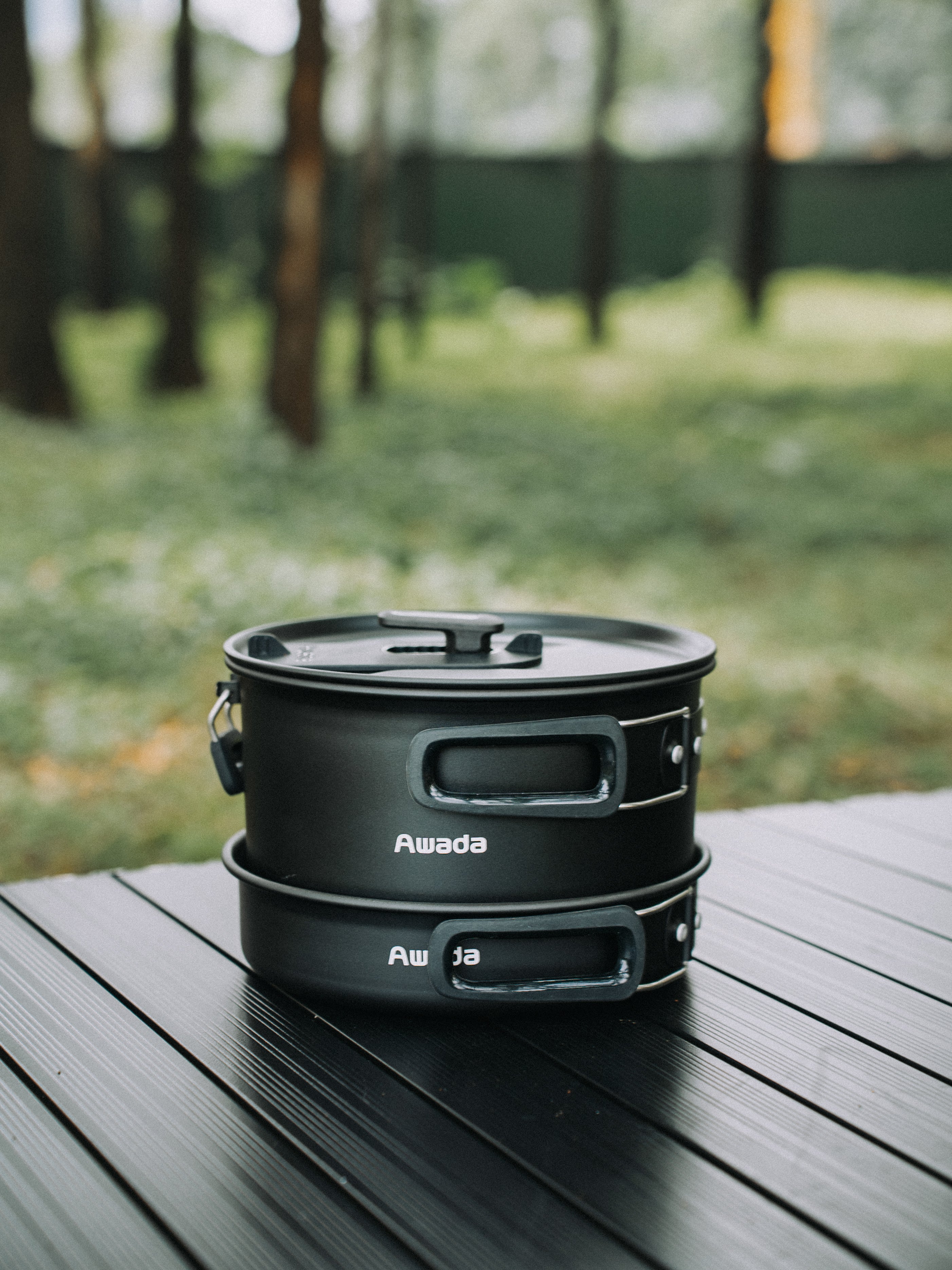Awadaマルチアウトドア調理セット 25点セット 25-pc POT & PAN SET