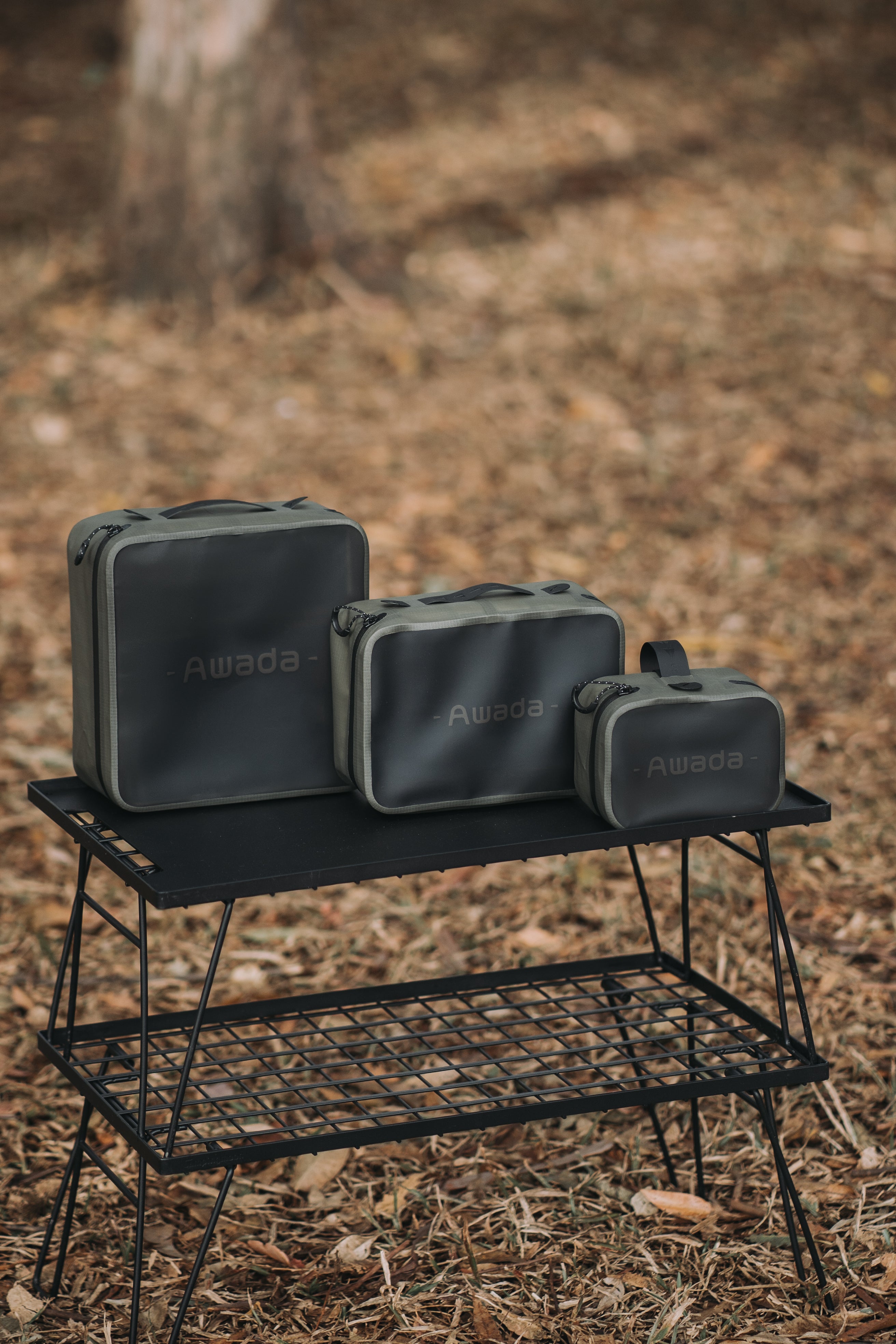 Awada アウトドア収納バッグ Outdoor Portable Storage Bag (S+M+L)