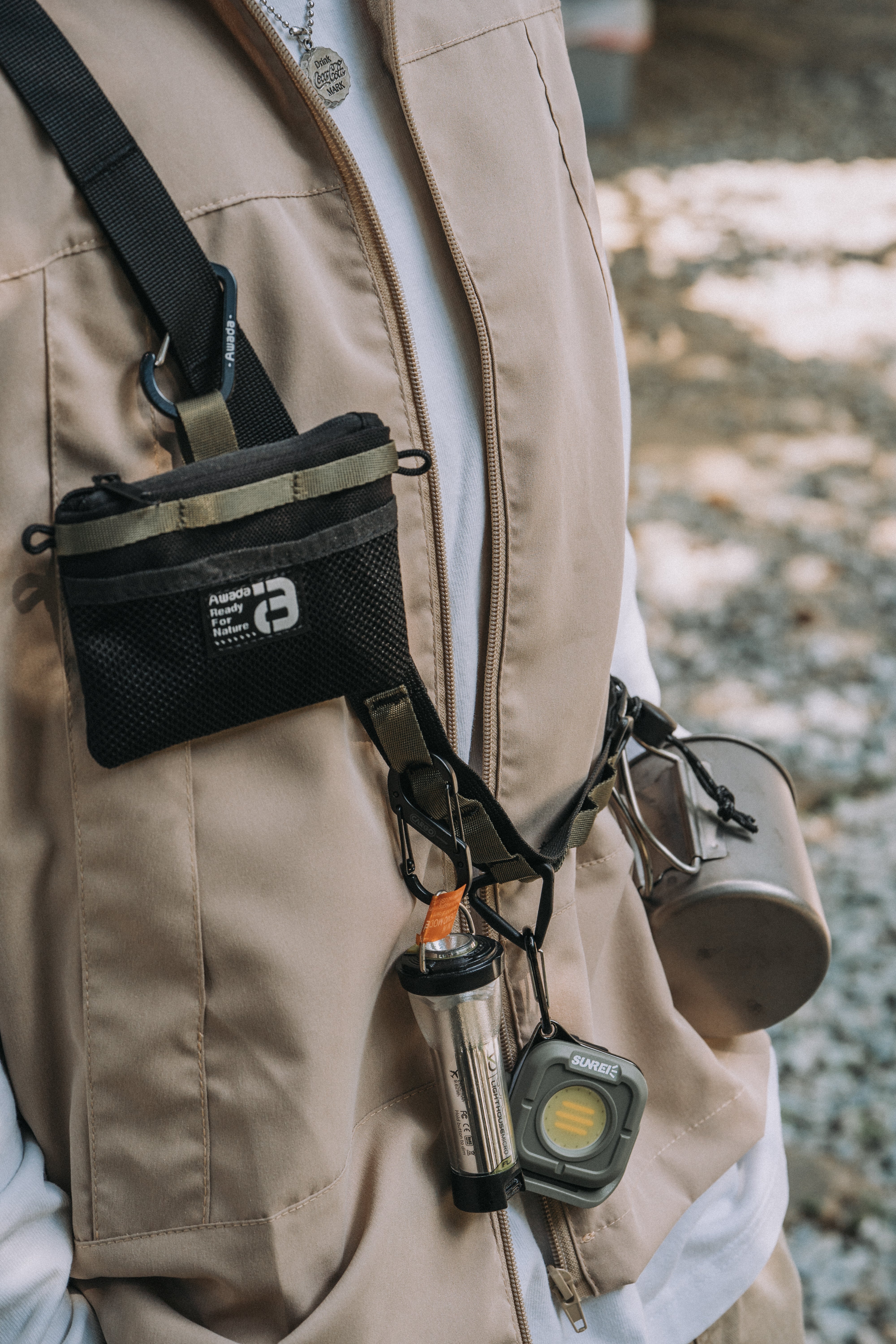 Awada アウトドア多機能肩掛けストラップ Multi-purpose Camping Strap